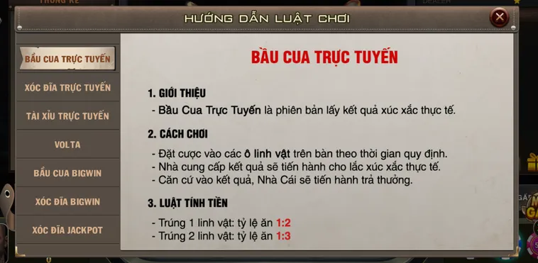 Bầu Cua Live Tại Gem88 Trải Nghiệm Trò Chơi Truyền Thống Đẳng Cấp
