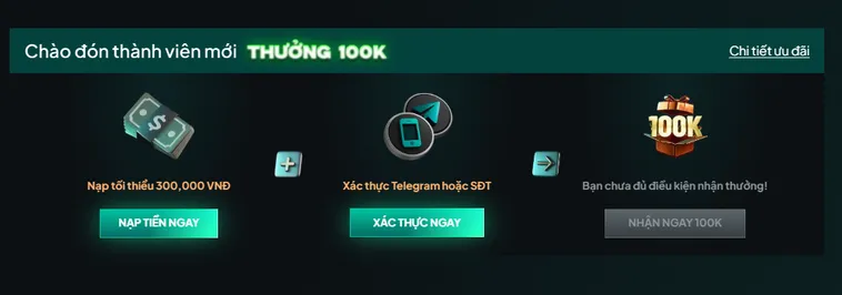 Ưu Đãi Cực Khủng Cho Thành Viên Mới Tại Gem88