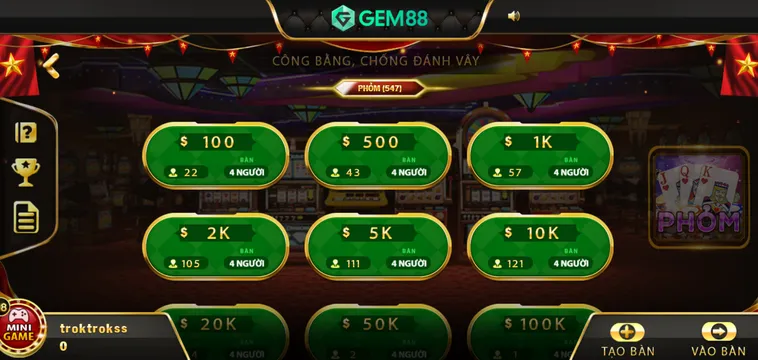 Phỏm Tại Gem88 Trải Nghiệm Đỉnh Cao Cho Cộng Đồng Game Thủ Yêu Thích
