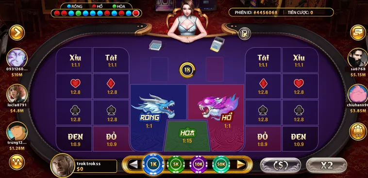 Rồng Hổ Tại Gem88 Trải Nghiệm Game Bài Đẳng Cấp Với Tỷ Lệ Thắng Khủng