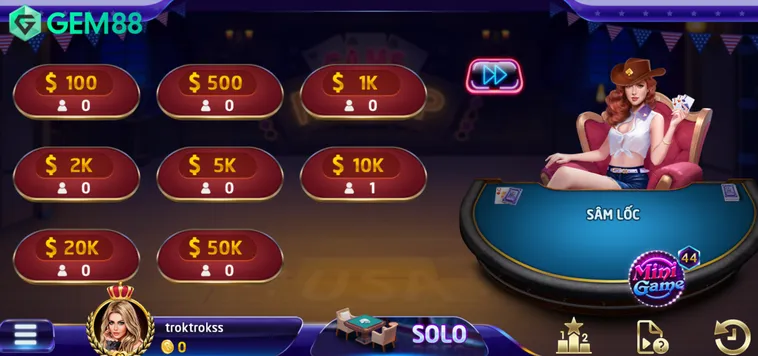 Sức Hút Cuồng Nhiệt Từ Game Sâm Lốc Tại Gem88 Hiện Đại