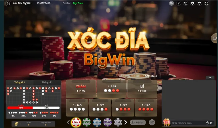 Xóc Đĩa Big Win Tại Gem88 Trải Nghiệm Cá Cược Đỉnh Cao Uy Tín